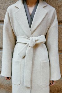 ZW COLLECTION BELT COAT