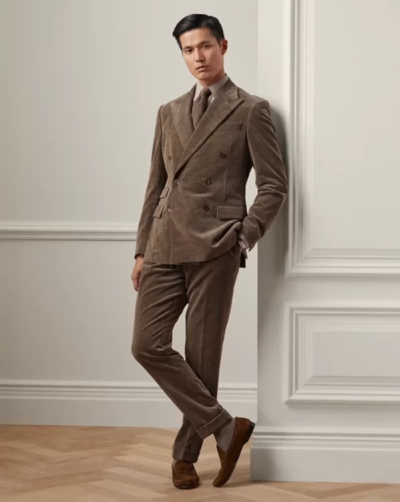 Kent Hand-Tailored Corduroy Suit Jacket