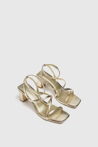 Pull & Bear-Cross strappy heeled sandals