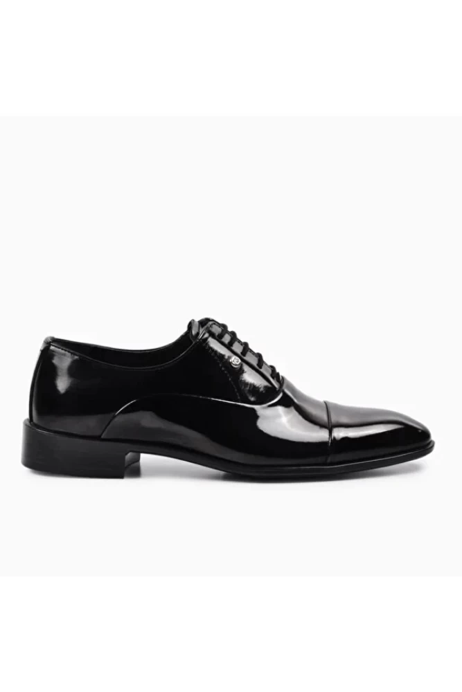 Pierre Cardin 70pc20 Black Patent Leather Men's Classic Shoes