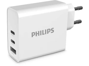 PHILIPS DLP2683 65W 1 USB-A + PD 2x USB-C GaN Fast Charging Adapter