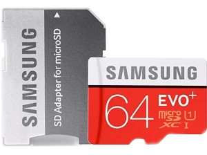 SAMSUNG Evo Plus MB-MC64KA/TR 64GB MicroSD 