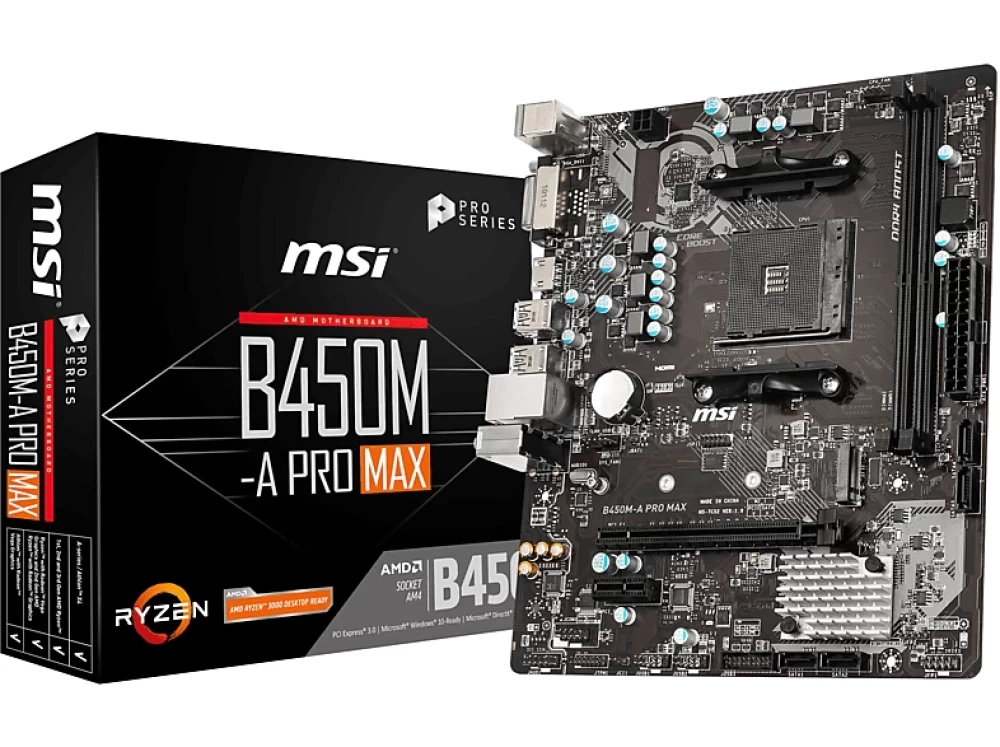 MSI MB B450M-A Pro Max Anakart