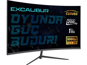 CASPER Excalibur M.E238FHD-G 23.8'' 200Hz 1MS Curved G-Sync Full HD Gaming Monitor