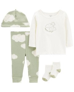 Baby 4-Piece Take-Me-Home Set